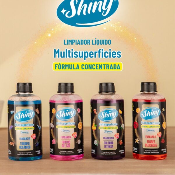 Limpiador Líquido Multisuperficies Shiny